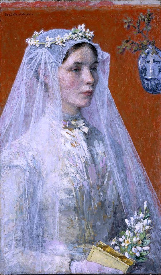 Gari Melchers - The Bride (c.1907)