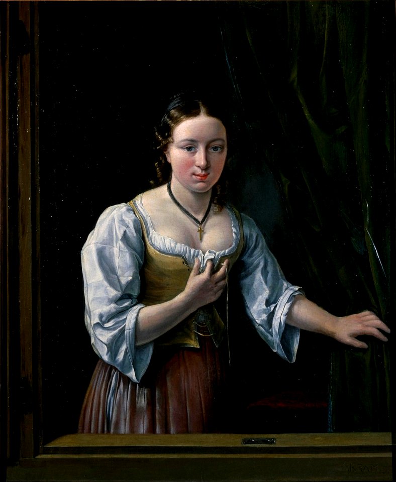 Meisje bij het raam Centraal Museum 23738