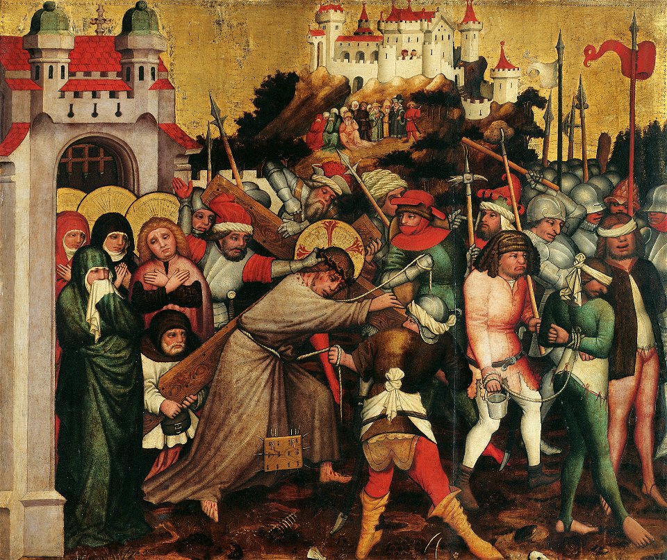 Meister von Laufen - Kreuztragung Christi - 4918 - Kunsthistorisches Museum