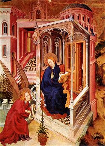 Melchior Broederlam - The Annunciation - WGA03223