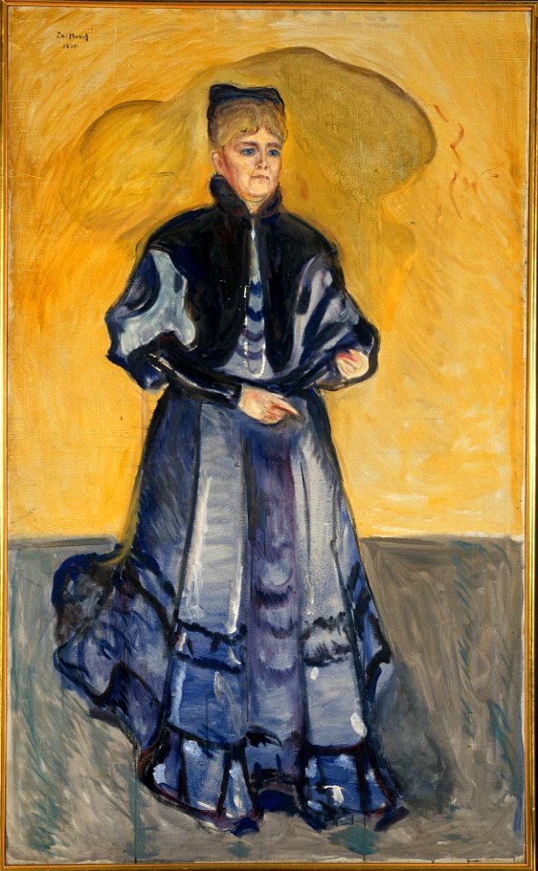 Edvard Munch - Elisabeth Förster-Nietzsche - MM.M.00378 - Munch Museum