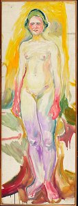 Edvard Munch - Standing Nude - MM.M.00748 - Munch Museum
