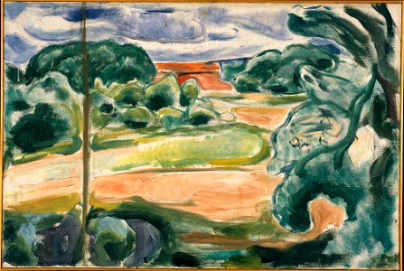 Edvard Munch - Summer at Ekely - MM.M.00843 - Munch Museum