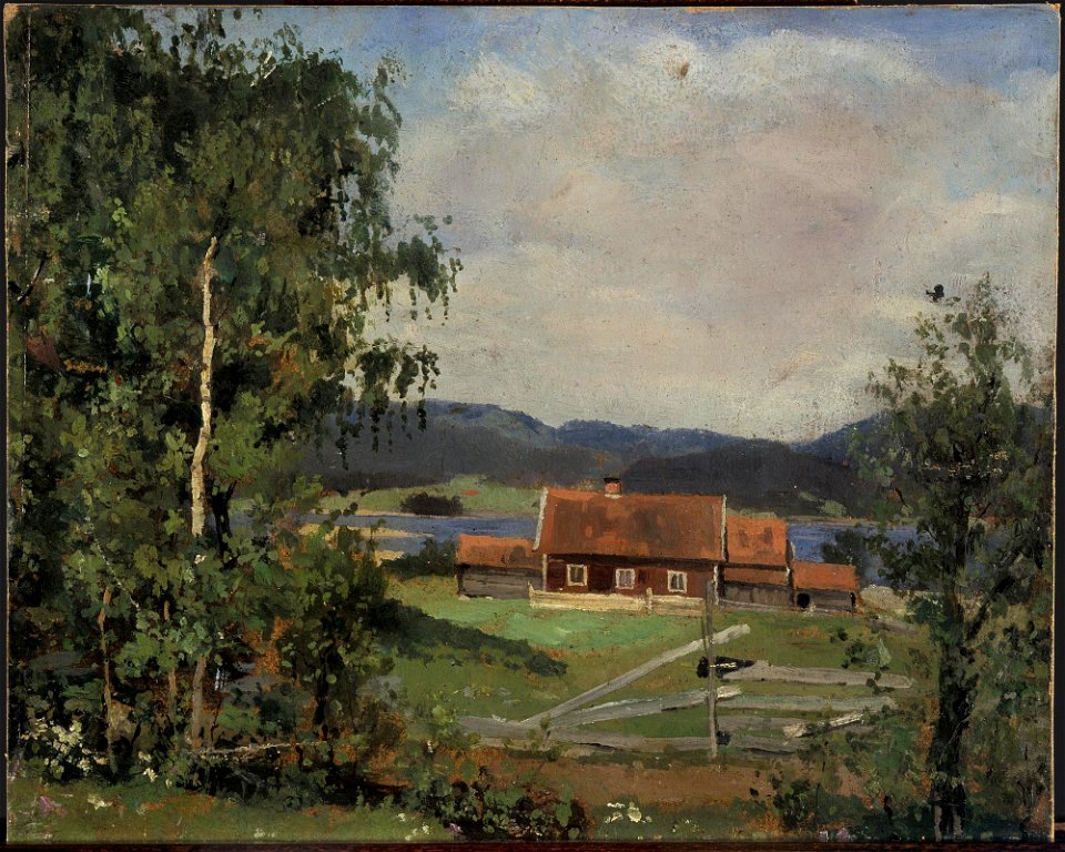 Edvard Munch - From Maridalen - MM.M.01058 - Munch Museum