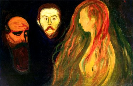 Edvard Munch - Tragedy (1898-1900)