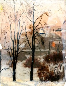 Edvard Munch - View from Fossveien