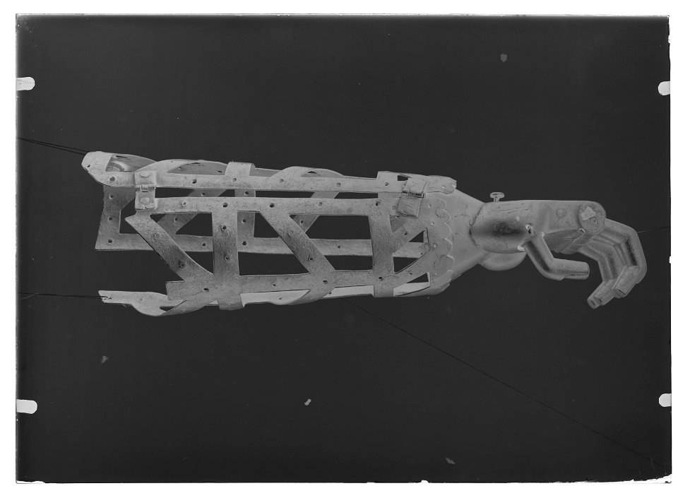 Mekanisk arm, Tyskland, 1600-tal - Livrustkammaren - 34568-negative