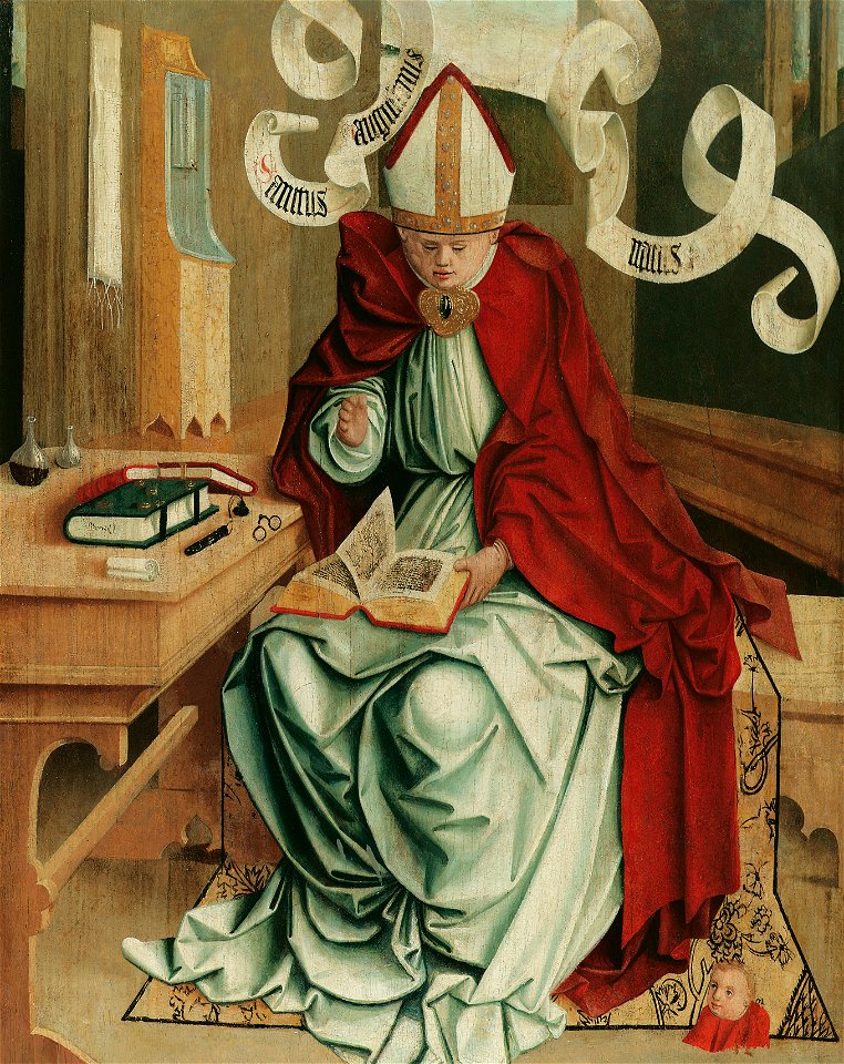 Meister von Mondsee - Hl. Augustinus - 4963 - Kunsthistorisches Museum