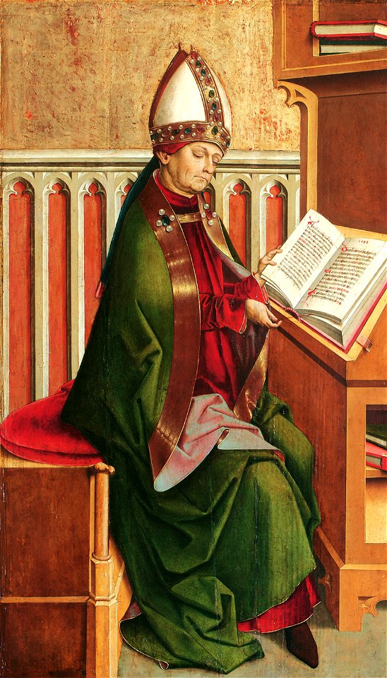 Meister von Großgmain - Hl. Ambrosius - 4860 - Kunsthistorisches Museum