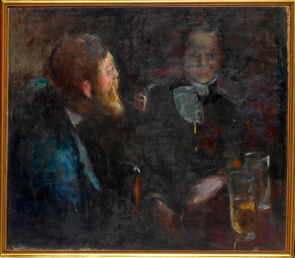 Edvard Munch - Tête-à-tête - MM.M.00340 - Munch Museum