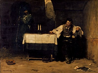Munkácsy Mihály - Az elítélt (ca. 1869 - 72)