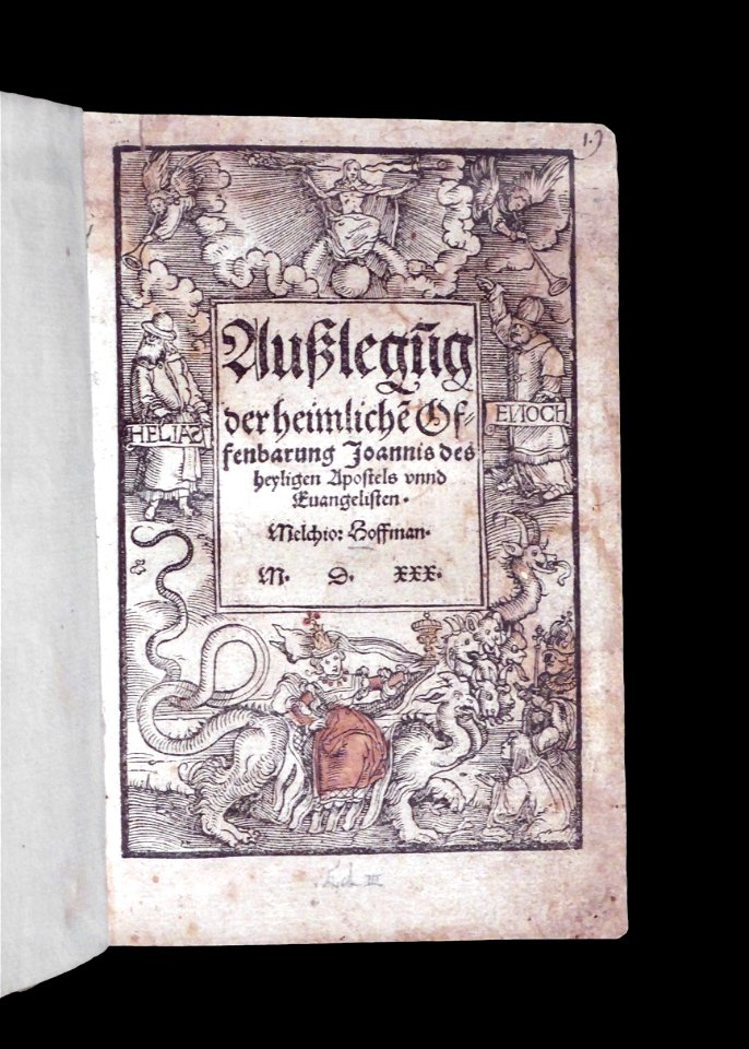 Melchior Hofmann-Auslegung der heimlichen Offenbarung Johannis (BNUS) (2)
