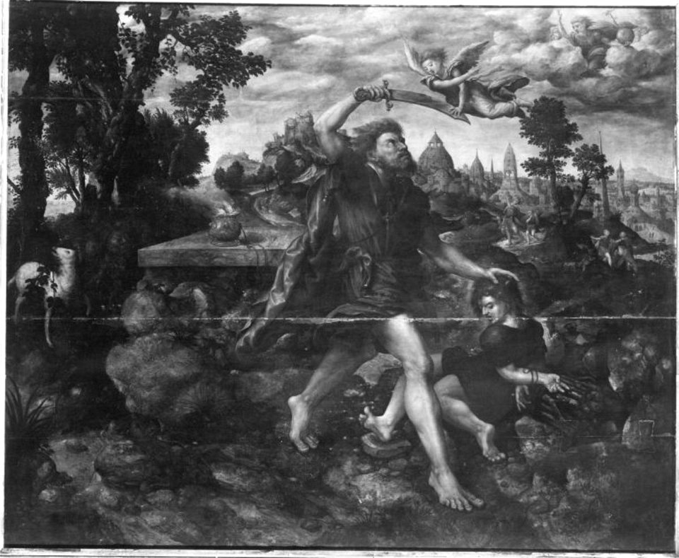 Meister des Augsburger Ecce Homo - Das Opfer Abrahams - 5393 - Bavarian State Painting Collections