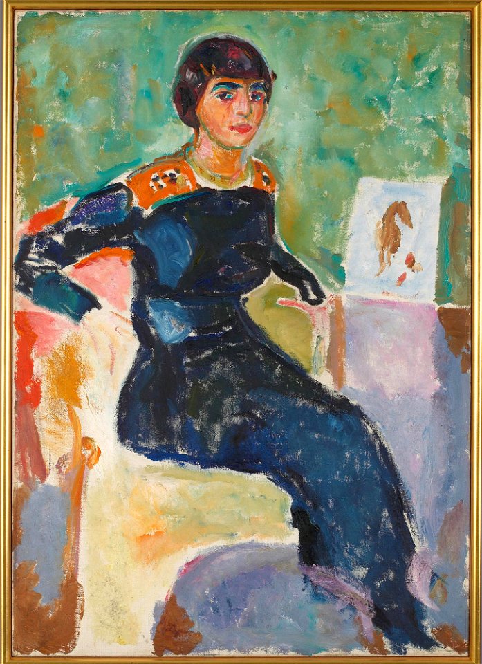 Edvard Munch - Elsa Glaser - MM.M.00556 - Munch Museum