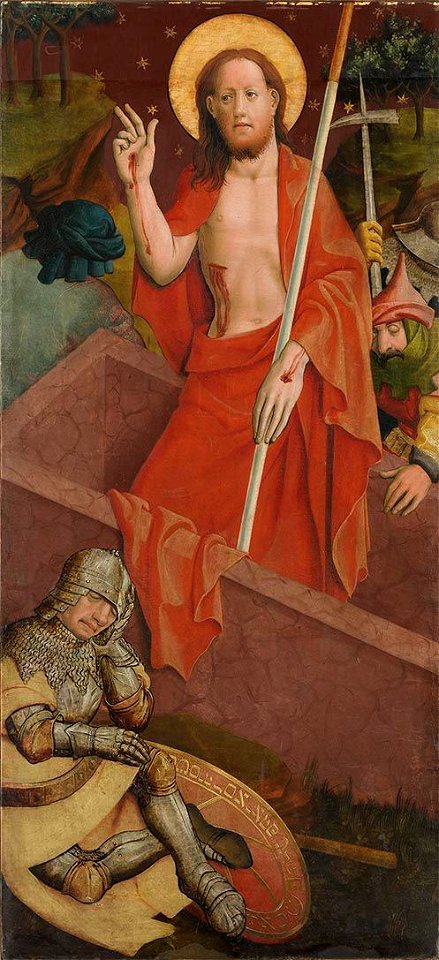Meister von Schloss Lichtenstein - Auferstehung Christi - 9341 - Bavarian State Painting Collections