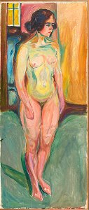 Edvard Munch - Standing Nude, Noon - MM.M.00759 - Munch Museum