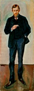 Edvard Munch - The Frenchman, Marcel Archinard (1904)