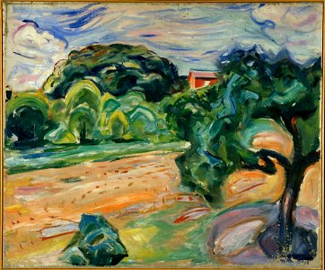 Edvard Munch - Summer at Ekely - MM.M.00303 - Munch Museum