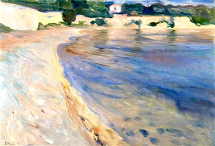 Edvard Munch - From the Riviera