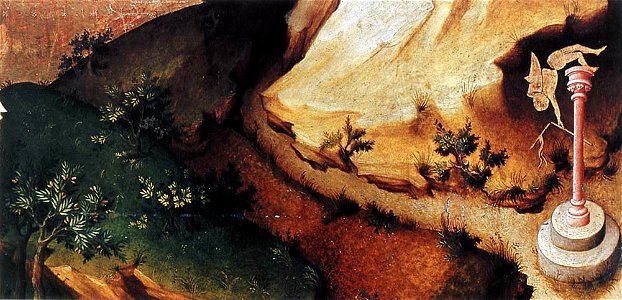 Melchior Broederlam - The Flight into Egypt (detail) - WGA03235