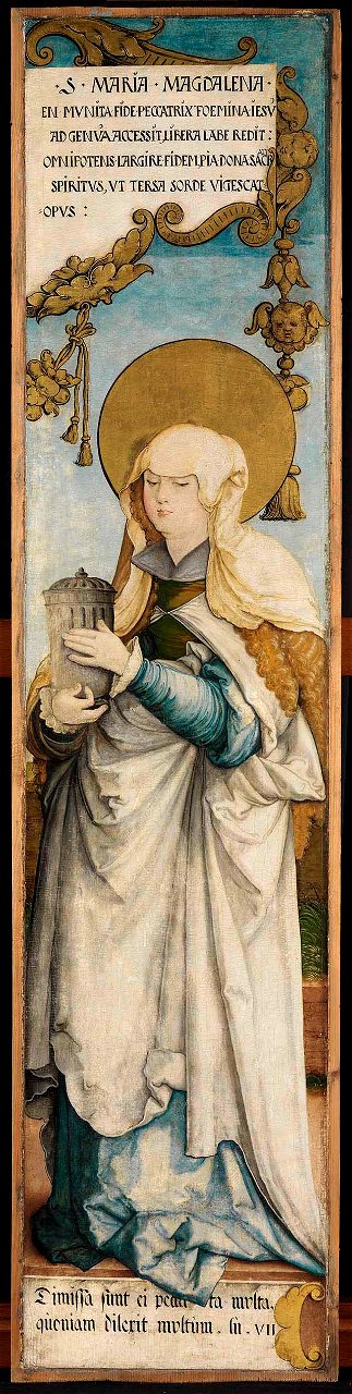 Meister von Messkirch - Die hl. Maria Magdalena - 2986 - Staatliche Kunsthalle Karlsruhe