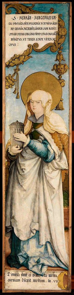 Meister von Messkirch - Die hl. Maria Magdalena - 2986 - Staatliche Kunsthalle Karlsruhe