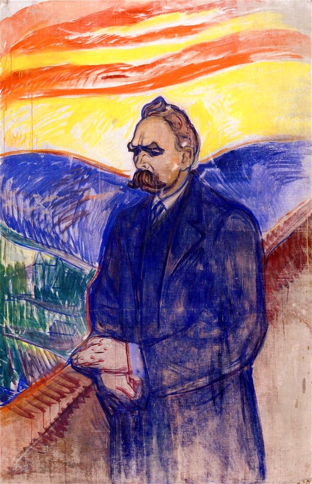 Edvard Munch - Friedrich Nietzsche