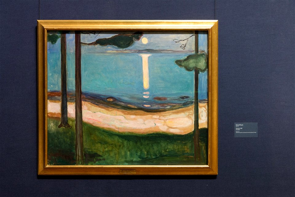 Edvard Munch - Moonlight - MG 9746 - National Gallery Oslo