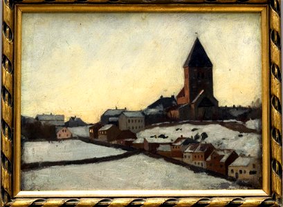 Edvard Munch - Gamle Aker Church - MM.M.01042 - Munch Museum