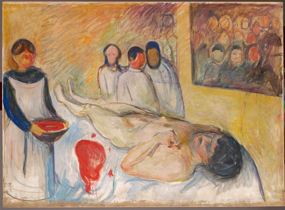Edvard Munch - On the Operating Table - MM.M.00022 - Munch Museum