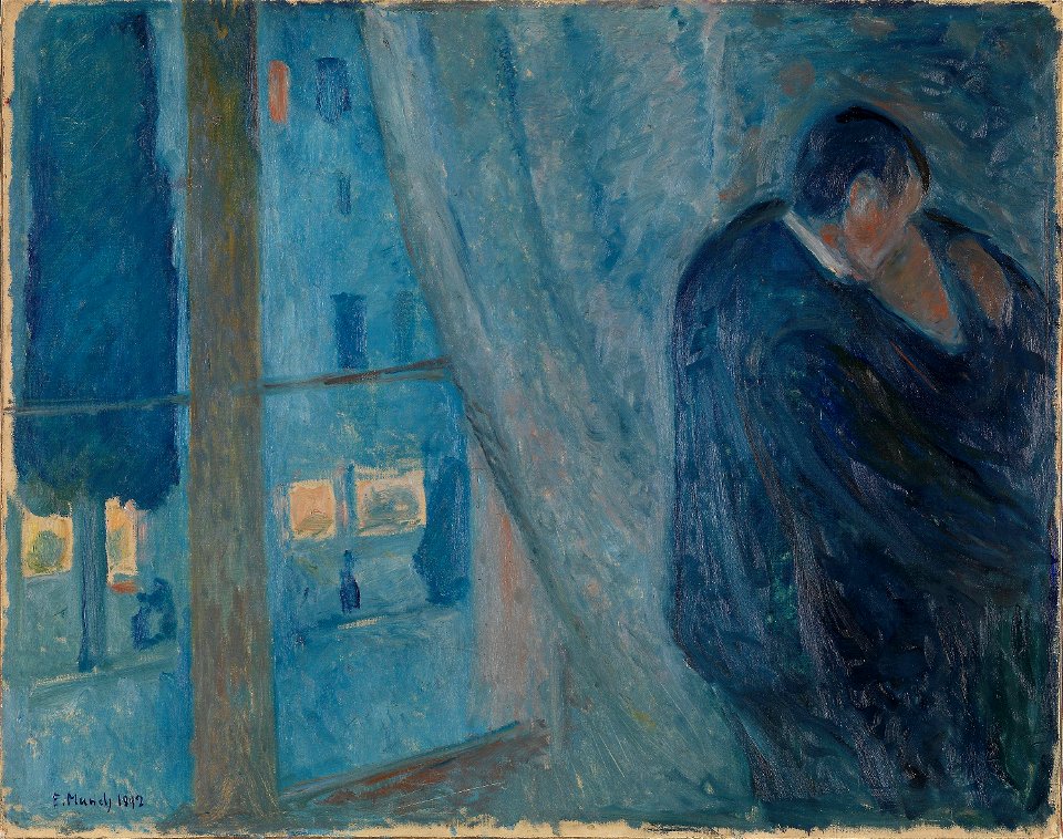 Edvard Munch - The Kiss - NG.M.02812 - National Museum of Art, Architecture and Design