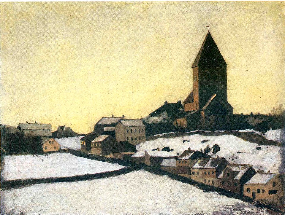 Edvard Munch - Old Aker Church