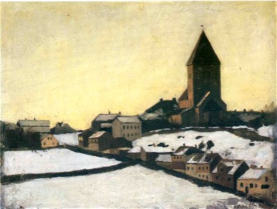 Edvard Munch - Old Aker Church