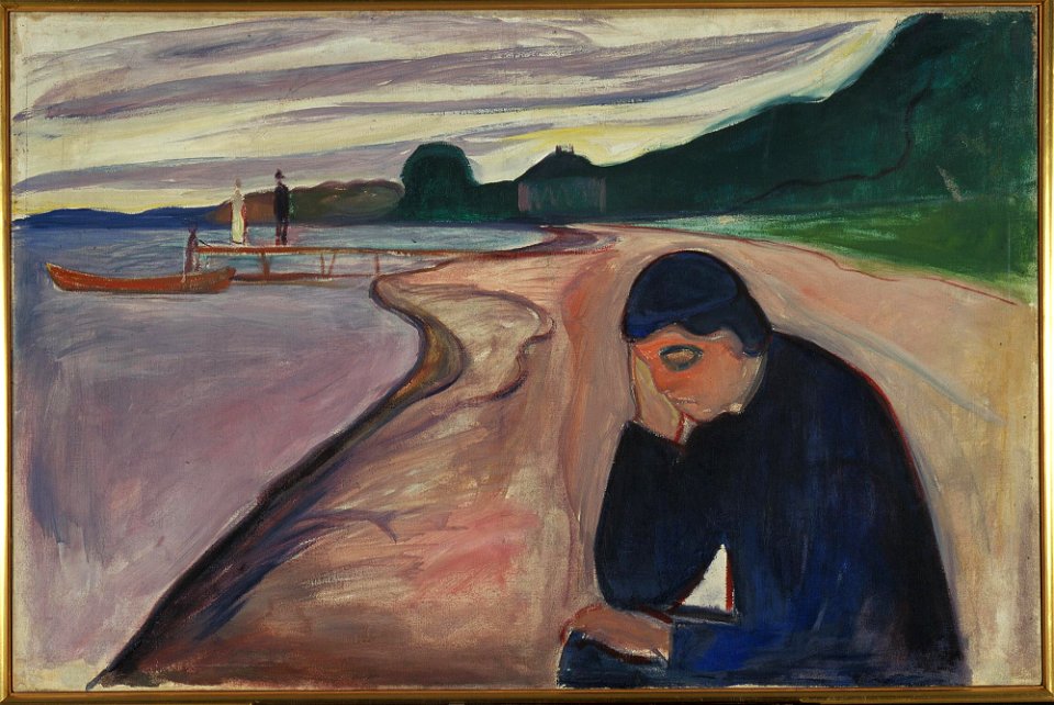Edvard Munch - Melancholy - MM.M.00033 - Munch Museum