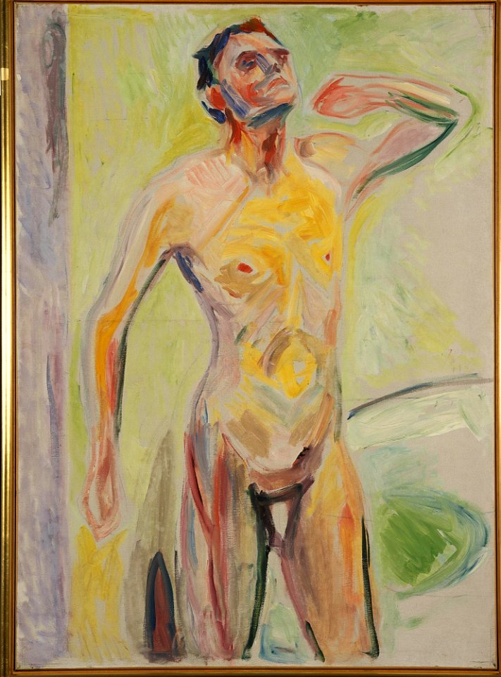 Edvard Munch - Male Nude - MM.M.00089 - Munch Museum