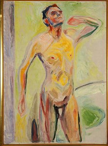 Edvard Munch - Male Nude - MM.M.00089 - Munch Museum