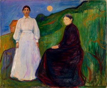 Edvard Munch - Mother and Daughter - NG.M.00840 - National Museum of Art, Architecture and Design