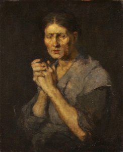 Munkácsy Mihály - 1870-71 - Tanulmány a Tépéscsinálókhoz