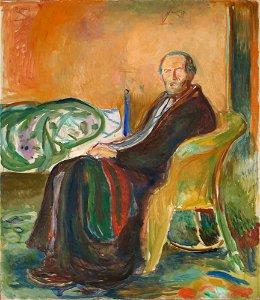 Edvard Munch - Self-Portrait with the Spanish Flu - NG.M.01867 - National Museum of Art, Architecture and Design