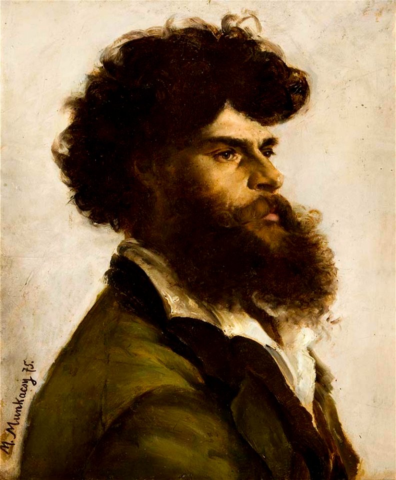 Mihály von Munkácsy - önarckép