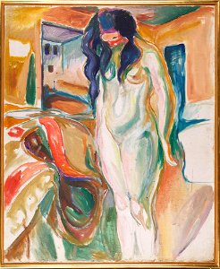 Edvard Munch - Model by the Wicker Chair - MM.M.00692 - Munch Museum