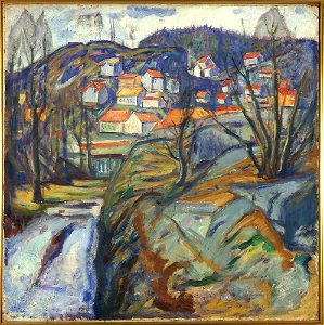 Edvard Munch - Kragerø in Spring - MM.M.00413 - Munch Museum