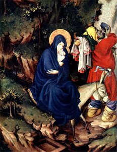 Melchior Broederlam - The Flight into Egypt - WGA03236