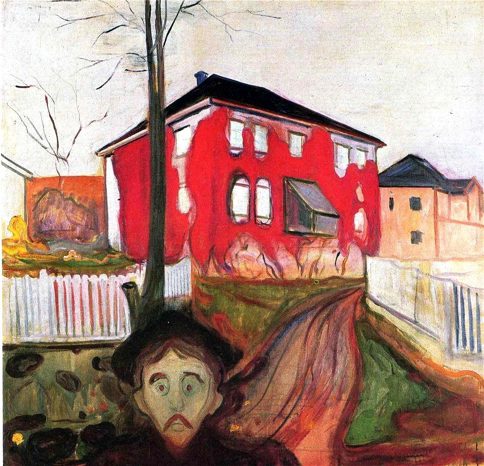 Edvard Munch - Red Virginia Creeper