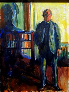 Edvard Munch Self Portrait With Hands In Pockets 1925