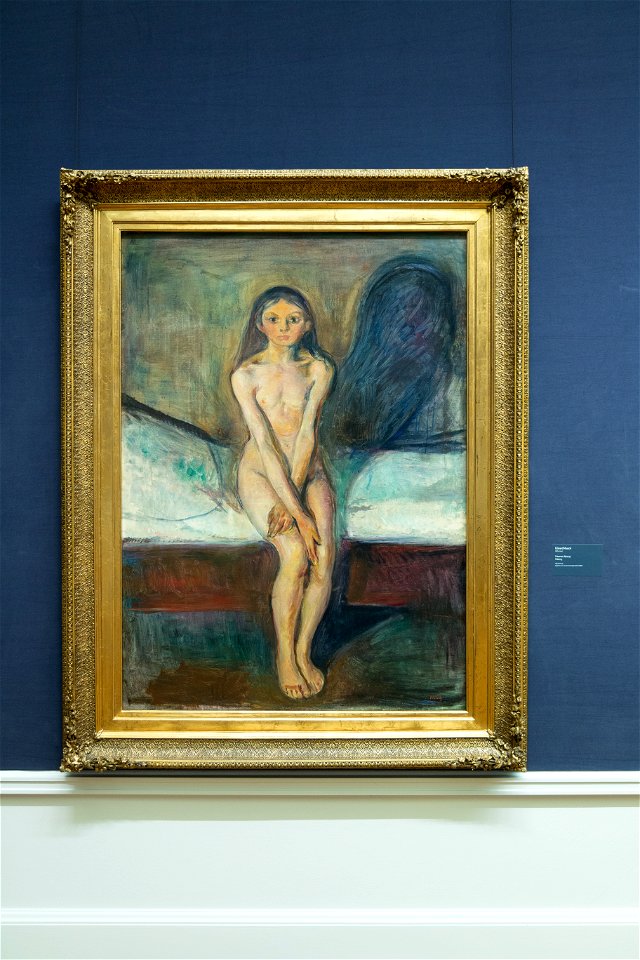 Edvard Munch - Puberty - IMG 9770 - National Gallery Oslo