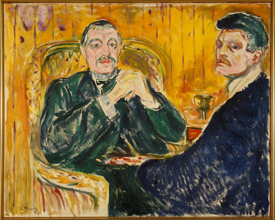 Edvard Munch - Torvald Stang and Edvard Munch - MM.M.00139 - Munch Museum