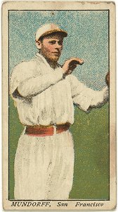 Mundorff, San Francisco Team, baseball card portrait LCCN2007683718