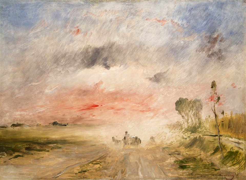 Munkácsy Mihály - 1874 után - Poros út II