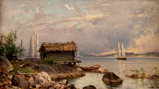 Munsterhjelm Tidig morgon i västra skärgården